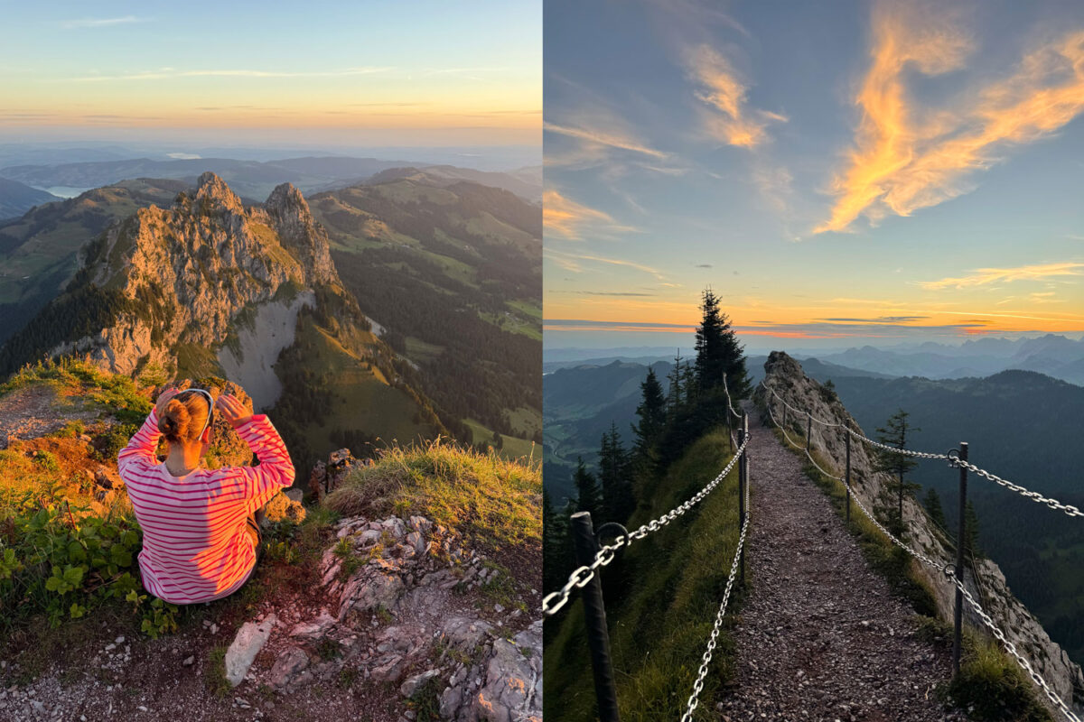 Sonnenaufgang auf dem Mythen