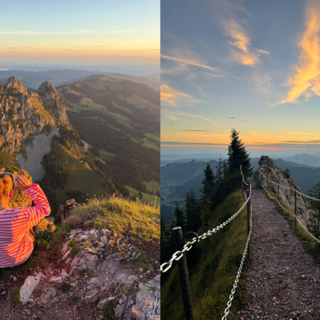 Sonnenaufgang auf dem Mythen